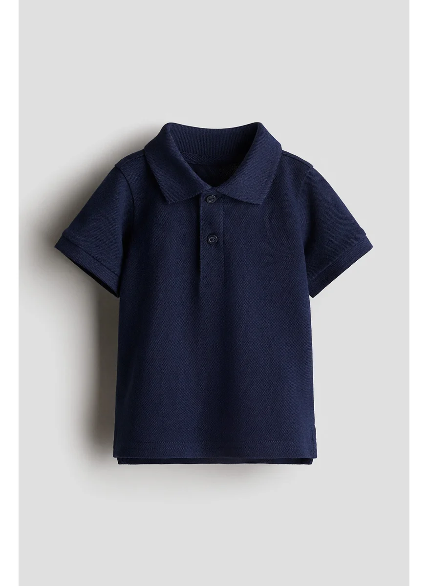 اتش اند ام Cotton Piqué Polo Shirt