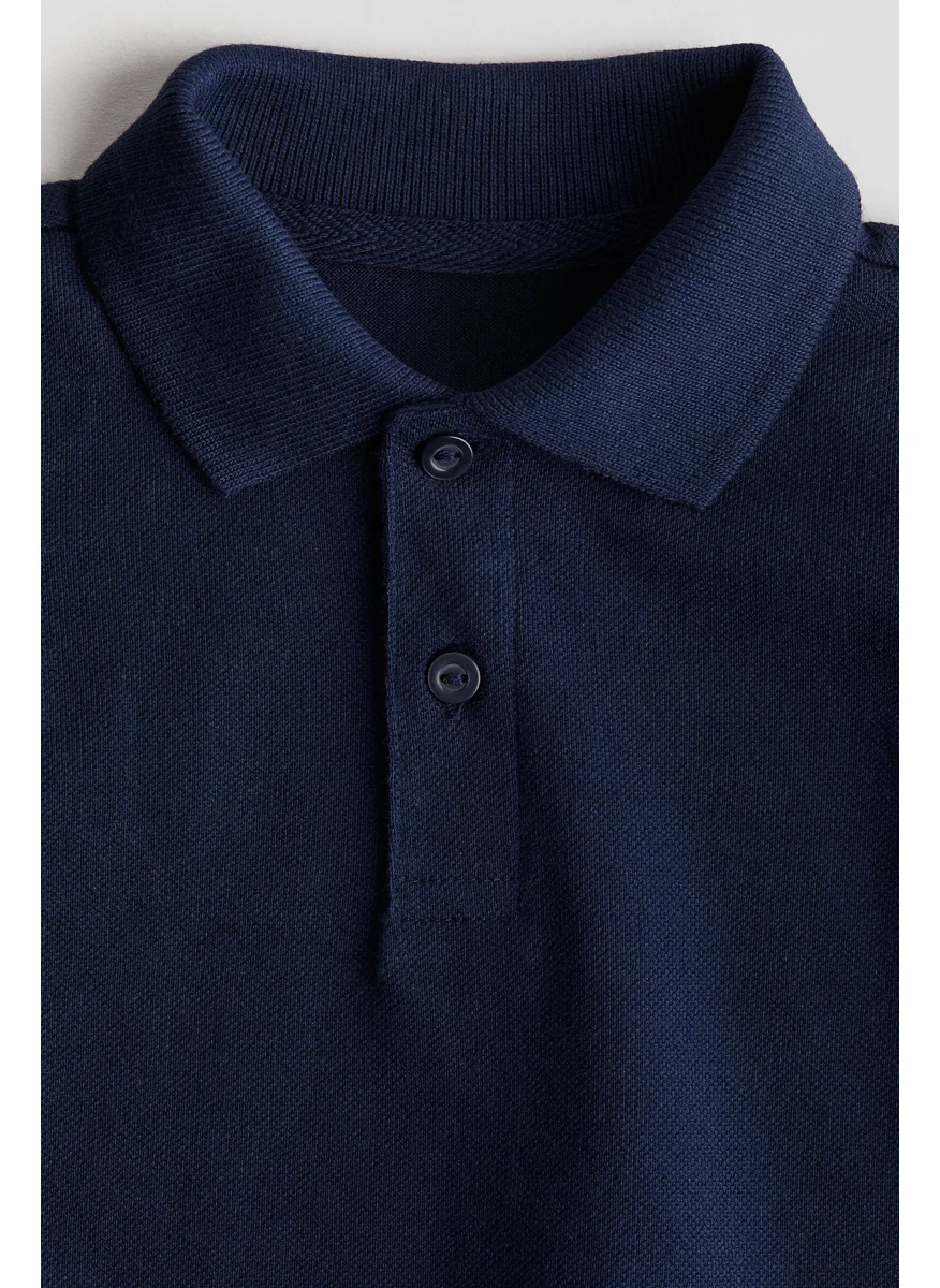 اتش اند ام Cotton Piqué Polo Shirt