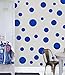 Create-A-Mural Polka Dot Wall Decals (63) Girls Room Wall Decor Stickers, Wall Dots, Vinyl Circle Peel & Stick DIY - Image 2
