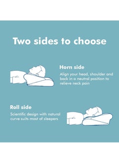 Hihonor Cervical Pillow for Neck Pain Relief-Neck Pillows for Pain Relief Sleeping-Ergonomic Pillow-Neck Support Pillows for Sleeping-Cervical Pillow with Memory Foam-Supportive Neck Pillow  - Image 5