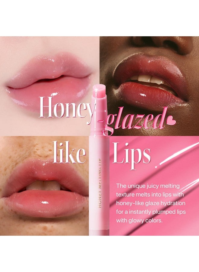 Nature Republic HONEY MELTING LIP PLUMPING (11 PINK) SOFT LIP STICK Tint & Plump Hydrating Gloss, Moisturizing balms, Volumizing formula & Sheer tint, Glowy Finish, korean make up