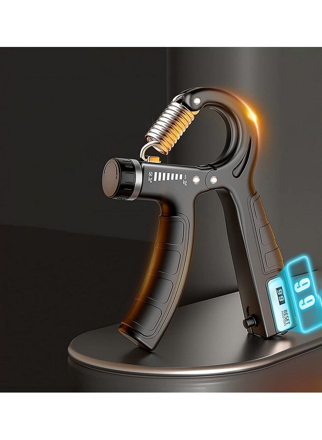wolpin Adjustable Hand Grip Strengthener With Counter Power Hand Gripper For Men & Women, Gym Workout Forearm Strengthener Exercise Equipment To Use Finger Strength Trainer  - Image 1