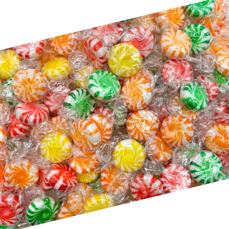 LAETAFOOD Pinwheel Starlights Hard Candy - Assorted Fruit Flavors - Image 1
