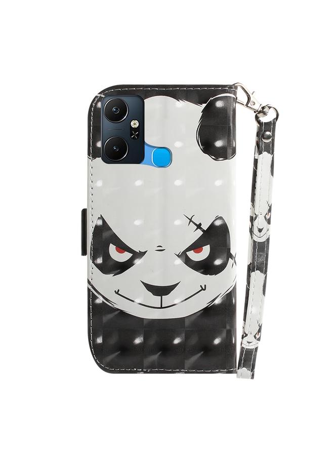 S-TOP Case For Infinix Smart 6 Plus 3D Colored Horizontal Flip Leather Phone Case - Image 3
