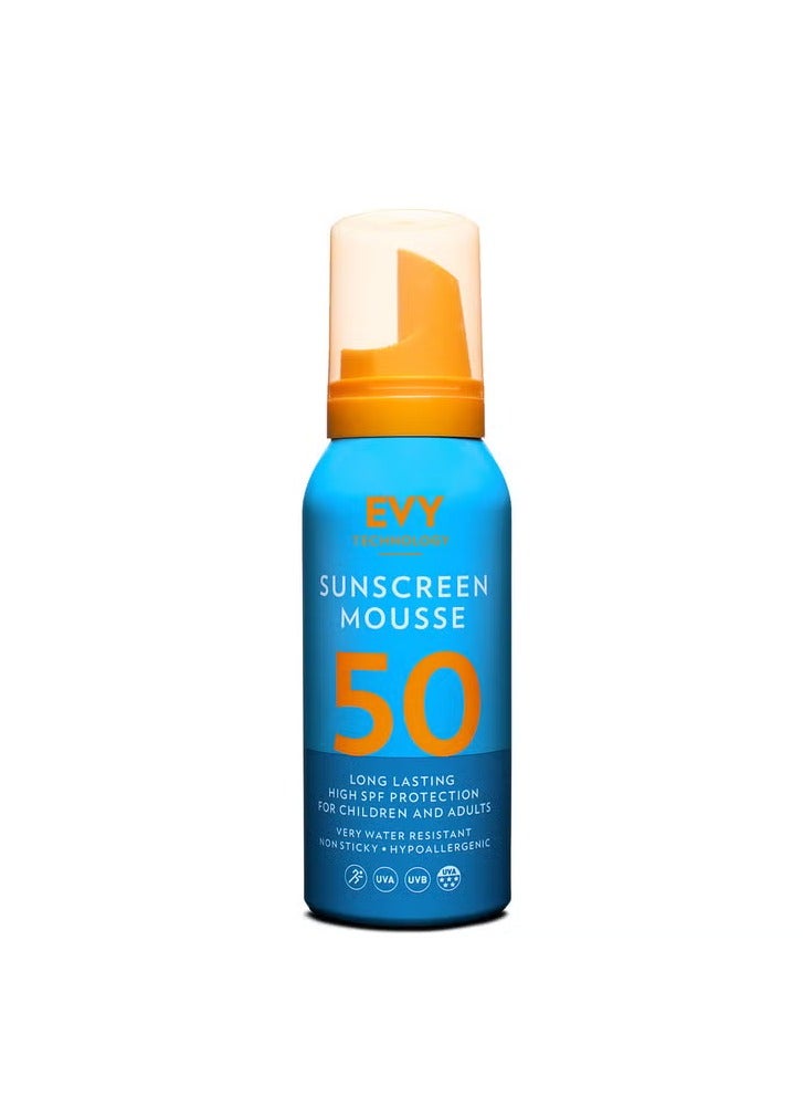 EVY Technology Sunscreen Mousse SPF 50 100ml - Image 4
