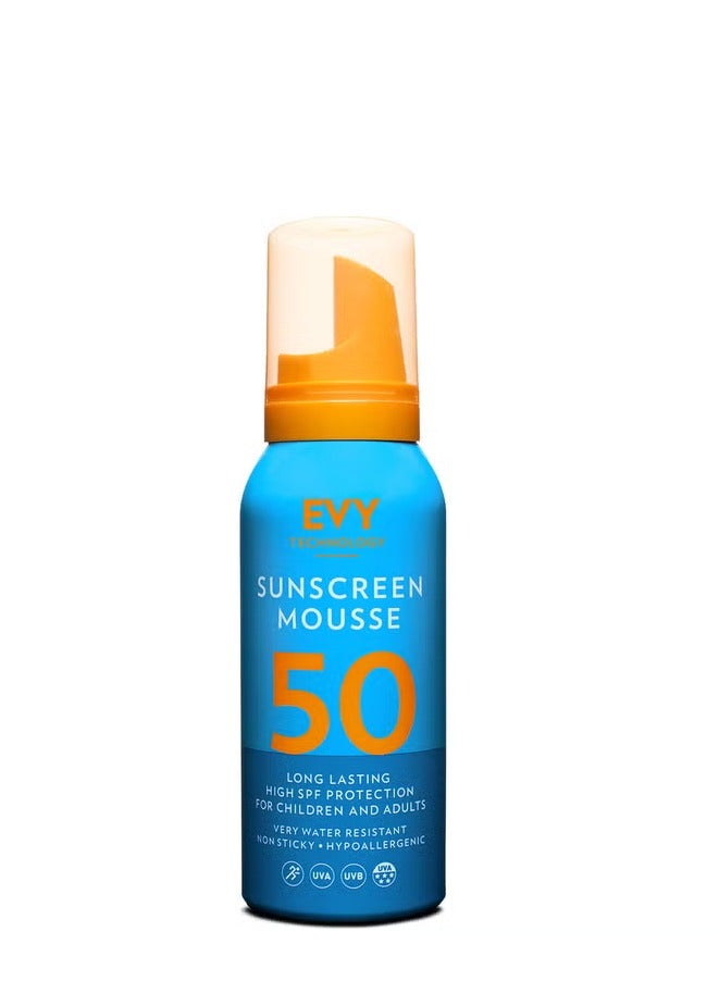 EVY Technology Sunscreen Mousse SPF 50 100ml - Image 1