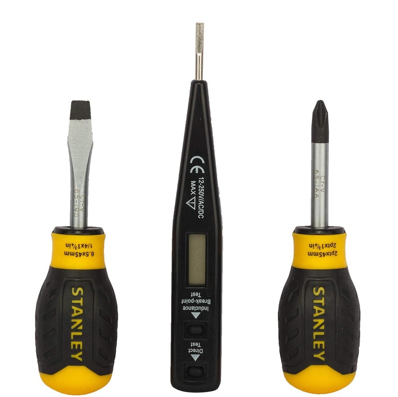 Stanley STANLEY STHT92002-8 6 pcs Combination Screwdriver Set with Bonus Tester  - Image 3