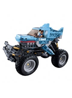 Sluban Sluban - Power Bricks Wind-up Off-Road Blue Shark 273 Pieces - M38-B1163  - Image 2