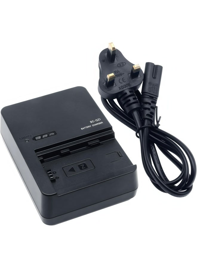 فليفيو شواحن بطاريات BC-QZ1 لشاحن بطارية NP-FZ100 المتوافق مع كاميرات Sony A7C A7S A7S III A7 III A7R III A7R IV A7 IV A6600 A9 A9R A9S A9 II الرقمية SLR مزود الطاقة - Image 1
