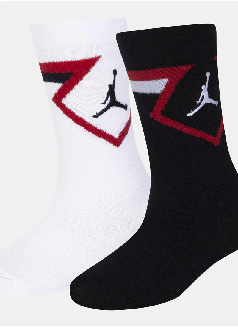نايكي Diamond High Crew Socks (2 Pairs)