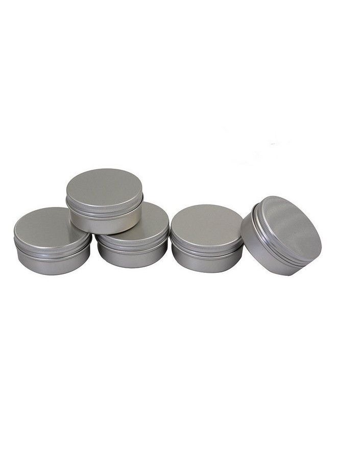 1/2Ounce Metal Steel Tins Screw Top Flat Aluminum Silver Slide Round Tin Containers1/2Ounce Metal Steel Tin For Lip Balmcraftscosmeticcandlestravel Storage Kit (Pack Of 10) - pzsku/ZFCEABB6FFBC5A5317BCCZ/45/_/1683269820/bb06d487-4ee3-4033-baa8-b855b826ef2b