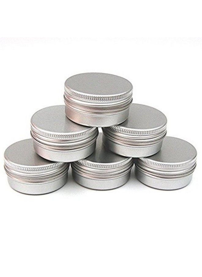 1/2Ounce Metal Steel Tins Screw Top Flat Aluminum Silver Slide Round Tin Containers1/2Ounce Metal Steel Tin For Lip Balmcraftscosmeticcandlestravel Storage Kit (Pack Of 10) - pzsku/ZFCEABB6FFBC5A5317BCCZ/45/_/1683269828/5d046659-c06a-416b-9ed5-5f04e0990ea1