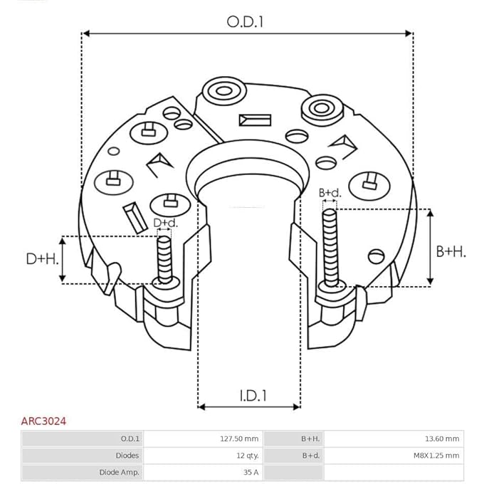 AS PL ARC3024 Alternator - Image 3