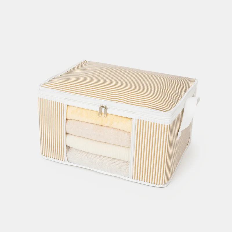 Nacarev 4 Pieces Small Size Window Line Pattern Printed Under Base Cabinet Organizer Set 40x30x20 cm