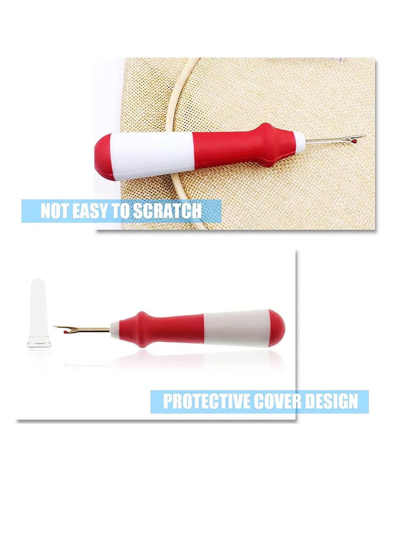 NIBEMINENT 3 Pack Seam Ripper Unpicker Sewing Tool Stitch with Ergonomic Handle, Sharp Thread Removers for Quick Unpick - Image 2