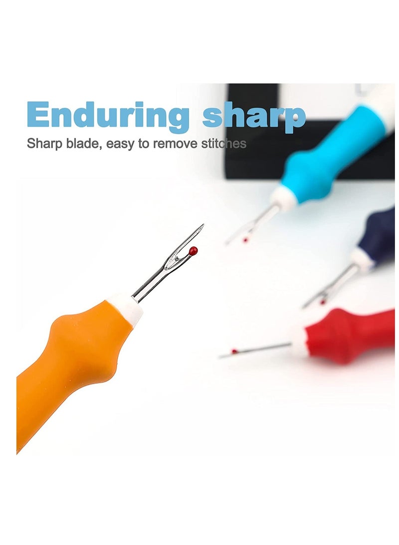 NIBEMINENT 3 Pack Seam Ripper Unpicker Sewing Tool Stitch with Ergonomic Handle, Sharp Thread Removers for Quick Unpick - Image 5