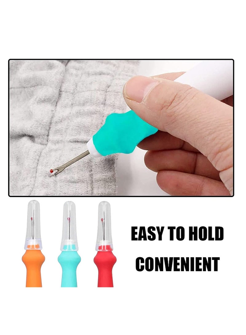 NIBEMINENT 3 Pack Seam Ripper Unpicker Sewing Tool Stitch with Ergonomic Handle, Sharp Thread Removers for Quick Unpick - Image 4