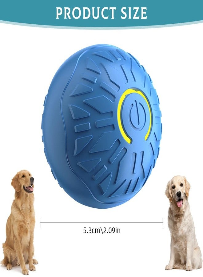 Qpets® 2 Inch Dog Ball, Rubber Chew Toy with LED Light for Small Dogs & Puppies, USB-Rechargeable Anxiety Relief, Indoor/Outdoor Play (Includes USB Cable) - Image 2