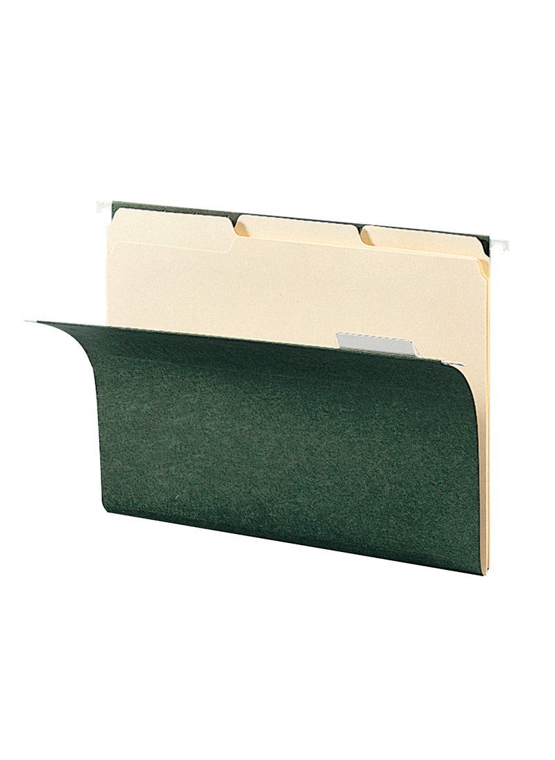 Smead Smead Interior File Folder, 1/3-Cut Tab, Letter Size, Manila, 100 per Box (10230)  - Image 3