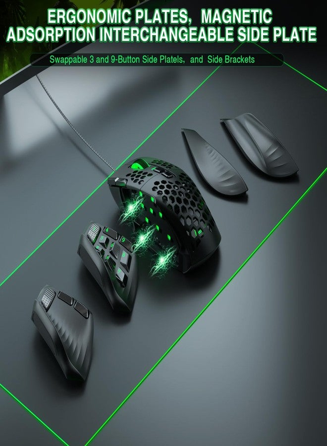 SOLAKAKA SM809 Gaming Mouse for MMO,24000 DPI,16 Programmable,RGB PC Gaming Mice,Black - Image 5