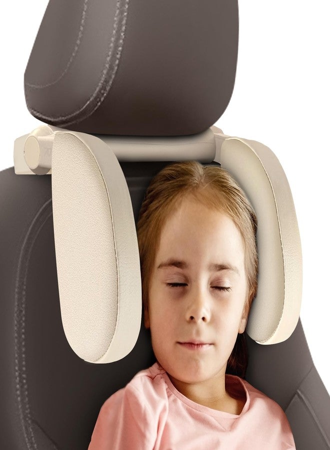 HSWT Car Pillow Car Headrest Pillow Car Neck Head Pillow U Shape Travel Headrest Car Travel Pillow Elders Kids Neck Head Support Car Sleeping Cushion Neck Head Rest Car Seat Pillow Road Pal Headrest - Image 1