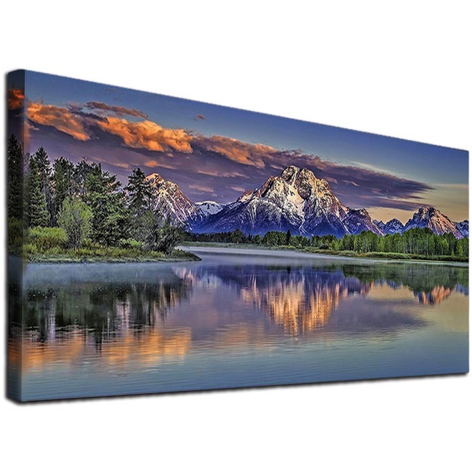 5D DIAMOND PAINTING KITS FOR ADULTS DIY LARGE MOUNTAIN FULL ROUND DRILL 355 X 157 INCH CRYSTAL RHINESTONE EMBROIDERY PICTURES ARTS PAINT BY NUMBER DIAMOND ART KITS FOR HOME WALL DECOR