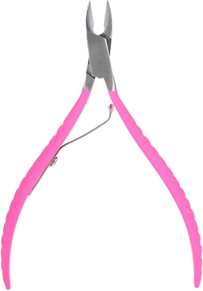 Sonew Sonew Stainless Steel Cuticle Nipper, Nail Pliers Clipper Sharp Cuticles Pushers Remover Scissors Portable