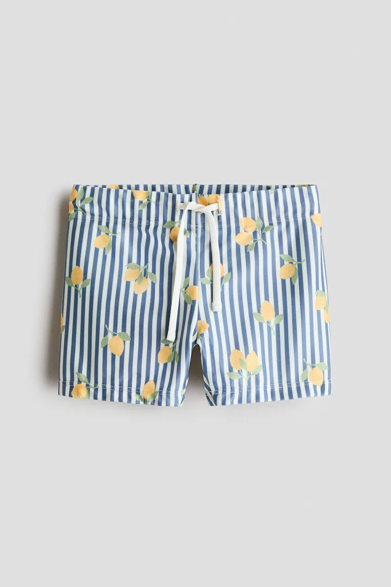 H&M Printed swimming trunks