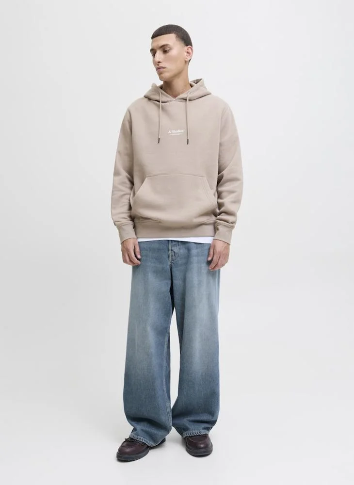 JACK & JONES  Graphic Pullover Hoodie for Men | Best Price UAE