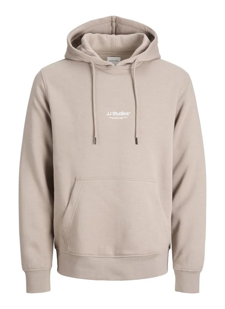 JACK & JONES  Graphic Pullover Hoodie for Men | Best Price UAE
