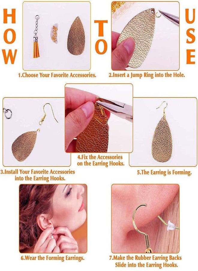 DIY Crafts 300 Grm, Nickel Silver, Earring Hooks AS Choice X Pcs & Colour Ear Wires 19mm with Ball and Coi(300 Grm, Nickel Silver) - Image 5