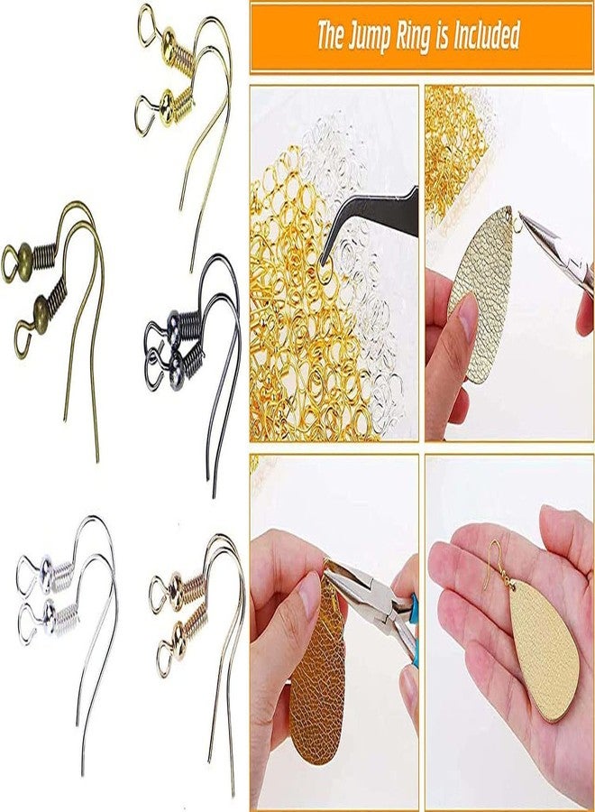 DIY Crafts 300 Grm, Nickel Silver, Earring Hooks AS Choice X Pcs & Colour Ear Wires 19mm with Ball and Coi(300 Grm, Nickel Silver) - Image 3