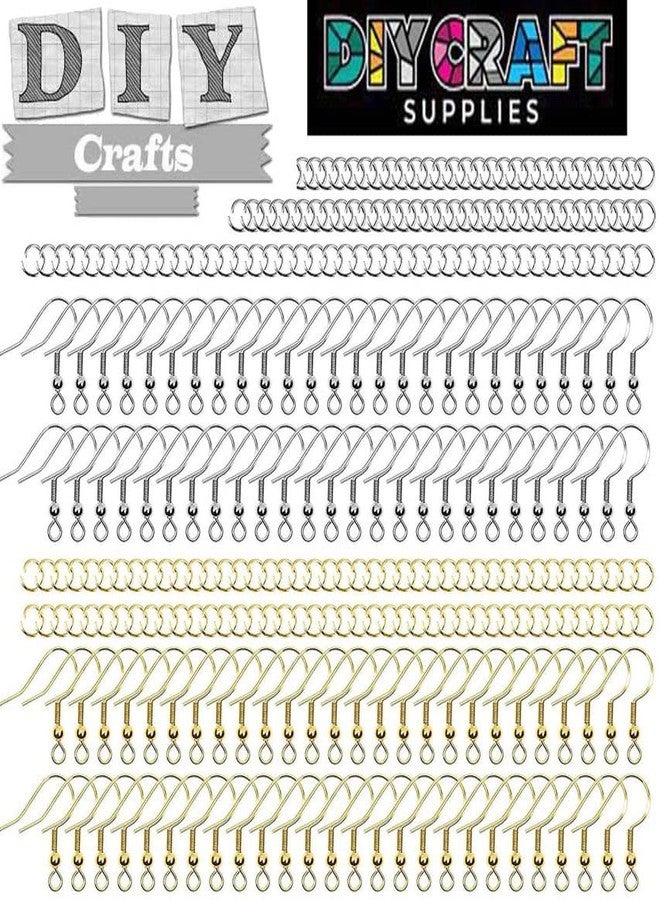DIY Crafts 300 Grm, Nickel Silver, Earring Hooks AS Choice X Pcs & Colour Ear Wires 19mm with Ball and Coi(300 Grm, Nickel Silver) - Image 2