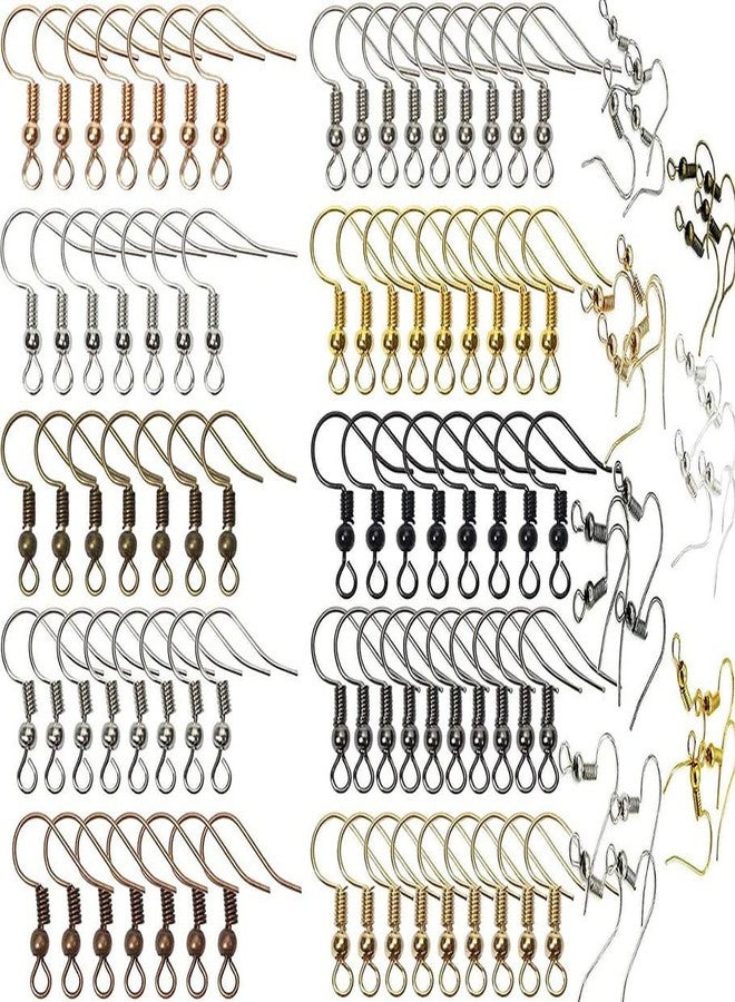 DIY Crafts 300 Grm, Nickel Silver, Earring Hooks AS Choice X Pcs & Colour Ear Wires 19mm with Ball and Coi(300 Grm, Nickel Silver) - Image 1