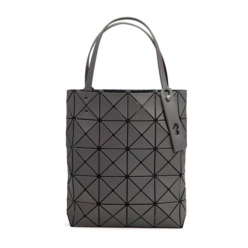 Japanese Lifetime Original Women'S Bag Geometric Rhombic Bag Matte Large Square Portable Shoulder Bag All-Match Women'S Tote Bag - Image 5