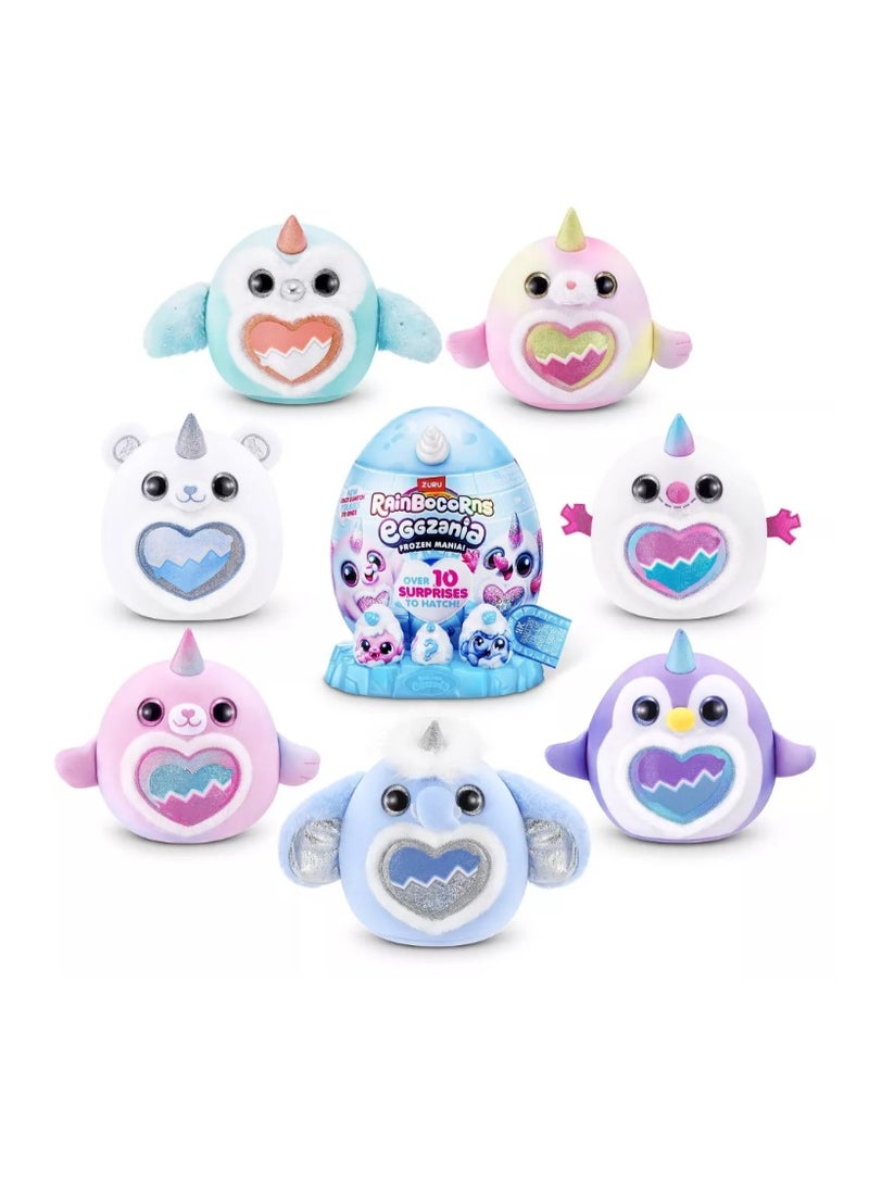 ZURU Rainbocorns Eggzania Frozen Mania Series 1 Surprise Plush Collectible Toy - Image 5