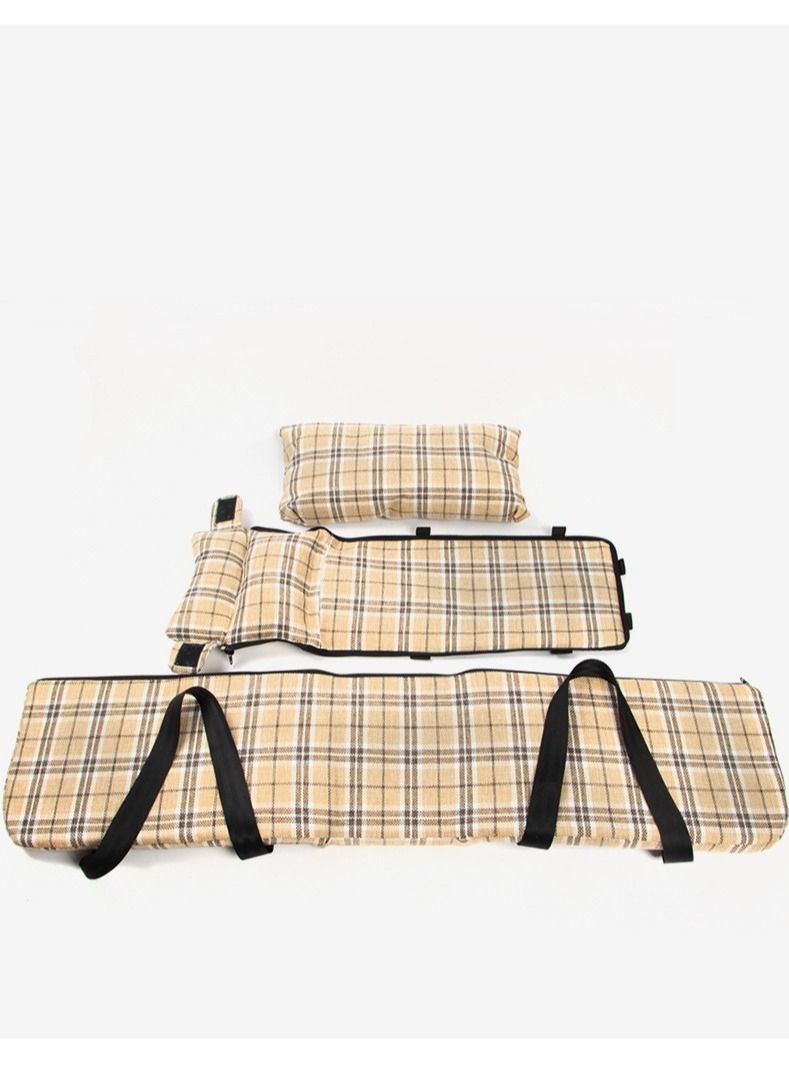 DUNISO Pet Car Booster Seat Portable Console Dogs Cats Car Bed Comfortable Pet Armrest Car Seat with Safety Tethers Detachable Travel Pet Car Console Seat - Image 4