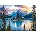 Blueforest Moraine Lake Puzzles for Adults 1000 Pieces Canada Banff National Park Nature Landscape Jigsaw Puzzle Impossible Hard Difficult Challenging Puzzles for Adults 275x197 Inch Art Puzzle - Image 2