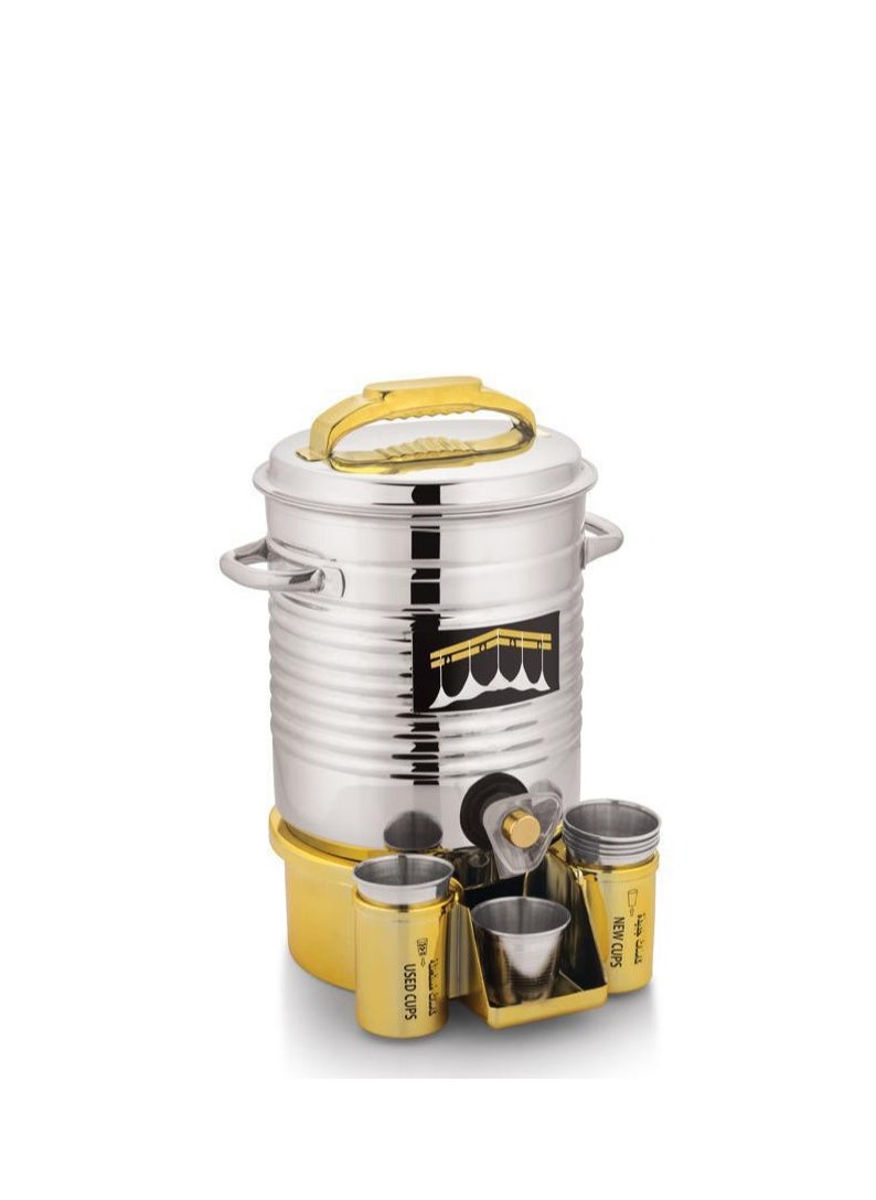 Bailasan Thermos Al Haram Water  Zamzam (600 Ml ) stainless steel Gold  - Image 2