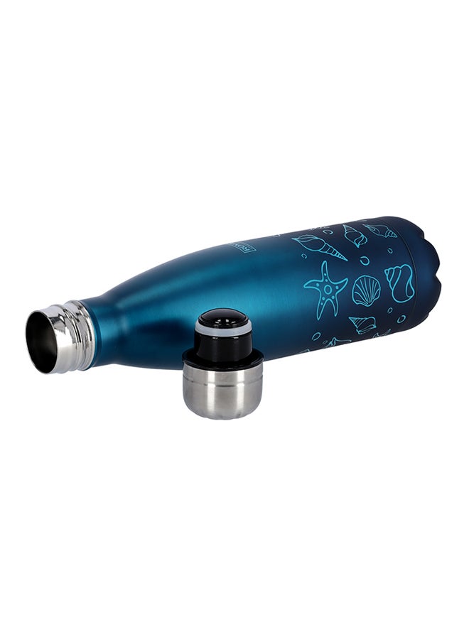 Royalford Stainless Steel Double Wall Vacuum Flask Blue - Image 3