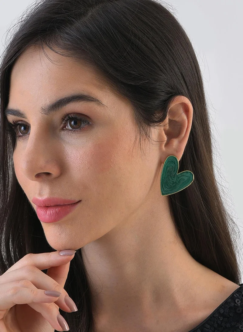Sohi  Cuore Artificial Stud Earring Jewellery for Women | Best Price UAE