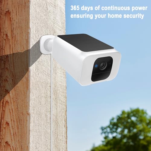 Uogw 30FT Power Extension Cable for eufy SoloCam S220/SoloCam S340/eufyCam S300 (eufyCam 3C)/eufyCam S3 Pro and SoloCam E30,Weather Resistant Type C Cable Continuously Charging Your Security Cameras - Image 5