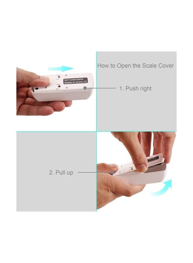 إسكدنيا Stylus Force Digital Turntable Stylus Force Scale Gauge Tester 0.01-5g LCD Backlight Cartridge Scales Gauge for Turntables Tonearm Phono Cartridge-with 10g Calibration Weights - Image 5