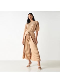2Xtremz 2Xtremz Chevron Textured Top with Drop Shoulder Sleeves  - Image 2
