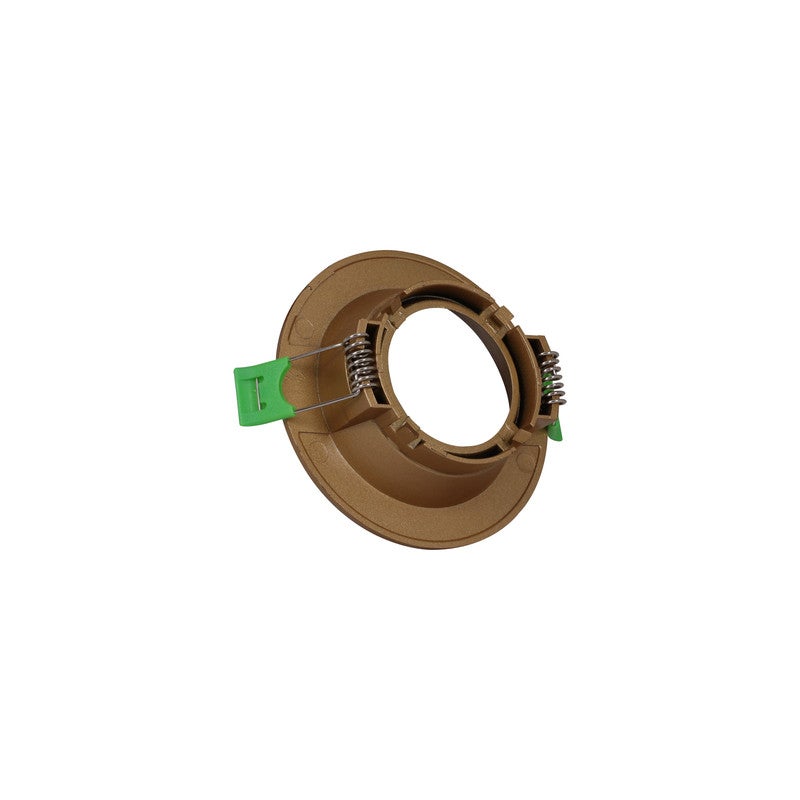 جني لايت سبوت لايت فارغ ثابت غويط مدور بلاستك ذهبي جنى لايت JN401 - Image 3