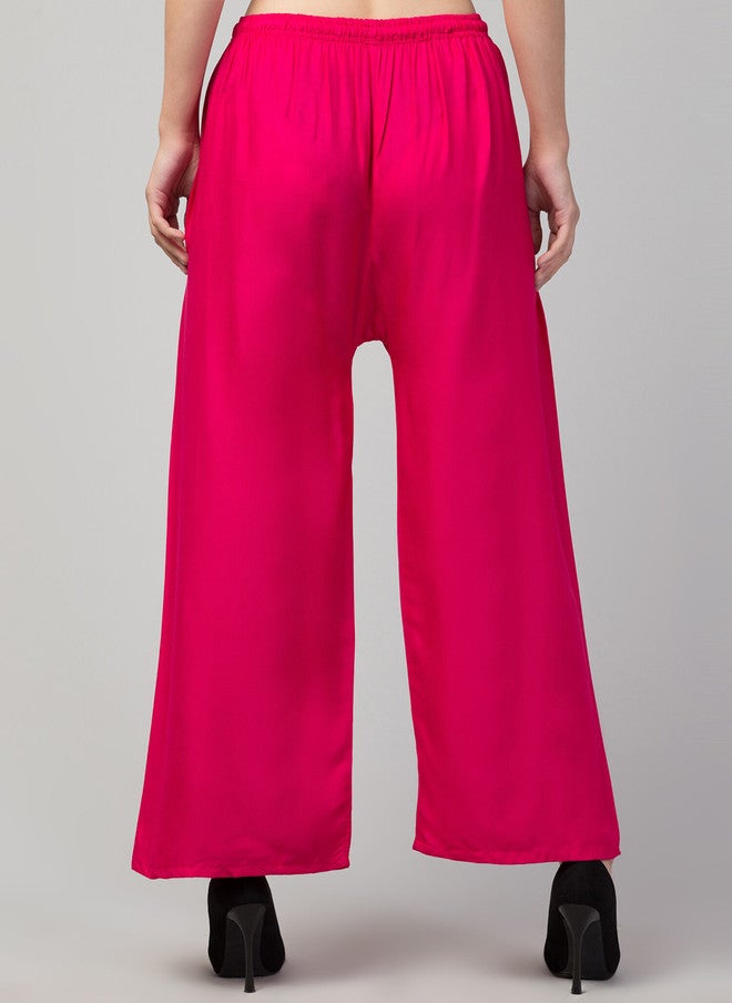 Trend Level Women Wide Leg Fit Palazzos - Image 4