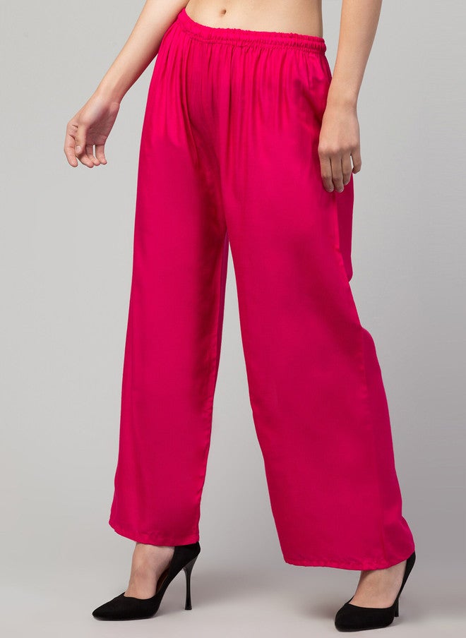 Trend Level Women Wide Leg Fit Palazzos - Image 3