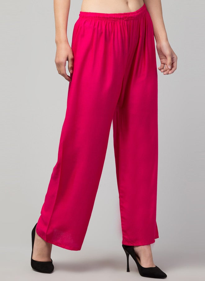 Trend Level Women Wide Leg Fit Palazzos - Image 2