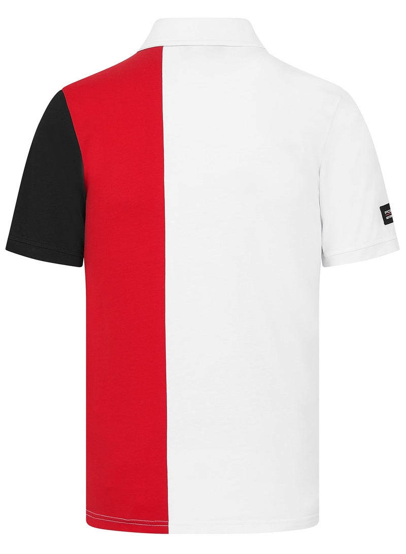 PORSCHE FW MENS STRIPE POLO - Image 2