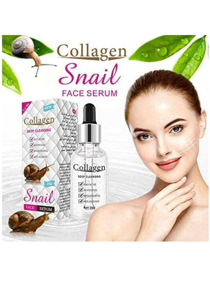 Snail Collagen Facial Serum 30g - Image 1